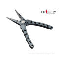 Frichy Aluminum Saltwater Fishing Plier Tool With Split Ring For Hook Removal